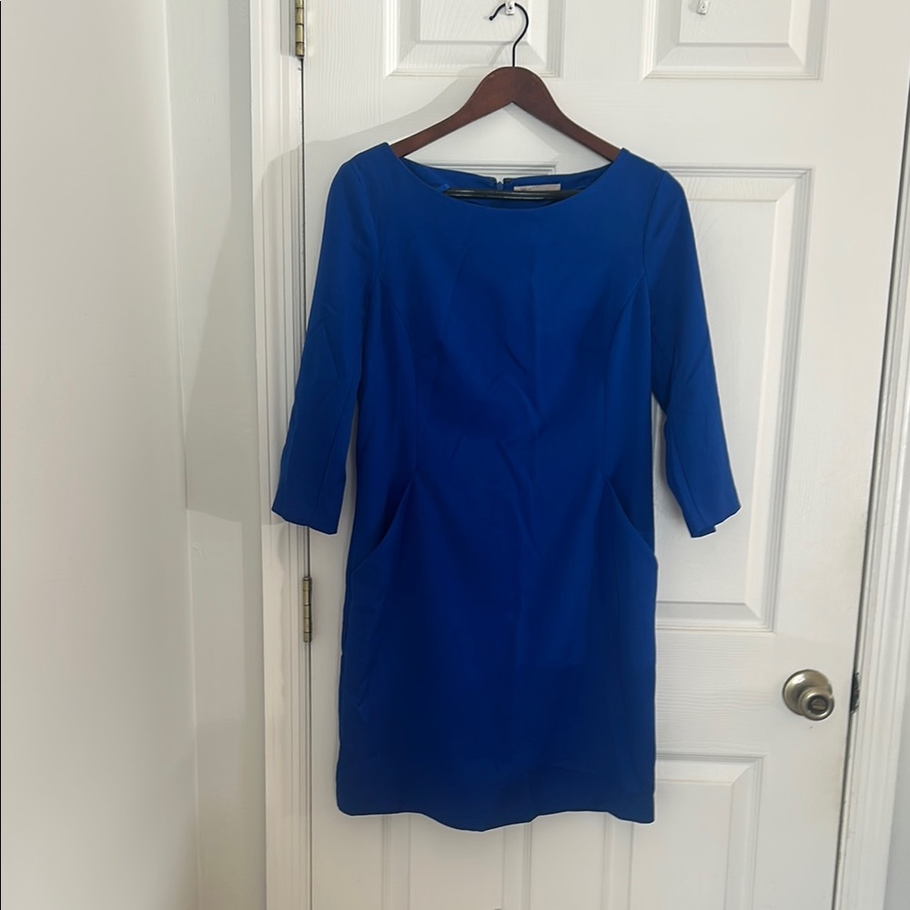 Elegant Blue Women's Dress